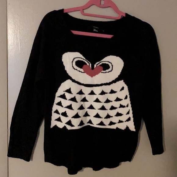 Forever 21, Large, Black/White/Red - Picture 1 of 1